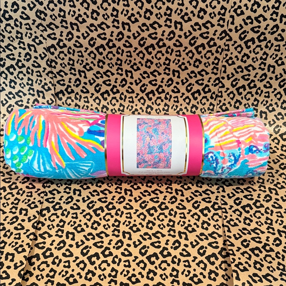 Lilly Pulitzer Beach Towel in Splendor in the Sand